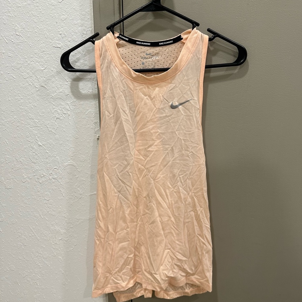 Nike Dri-FIT peach orange Athletic Tank
